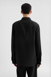Lightweight Wool Gabardine Shirt