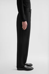 Pantaloni In Gabardine Di Lana Leggera