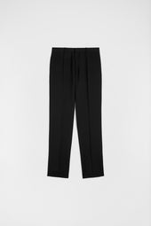 Pantaloni In Gabardine Di Lana Leggera