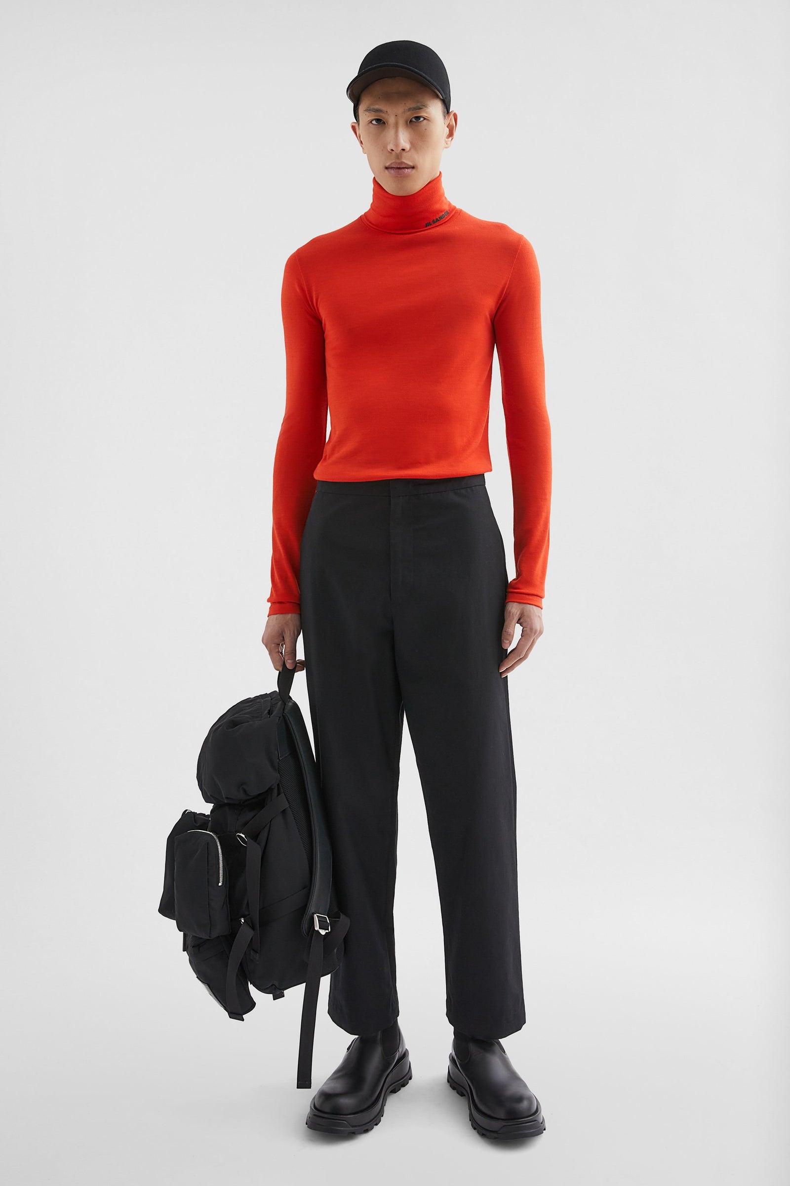 Pantaloni Affusolati In Cotone