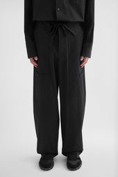 Pantaloni Cargo In Popeline Di Cotone