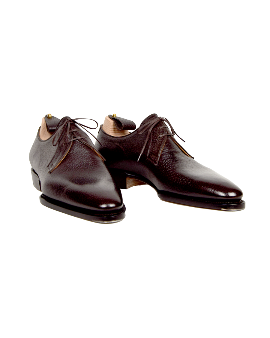 Three Eyelet Derbies In Boarskin