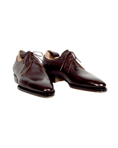 Three Eyelet Derbies in Boarskin