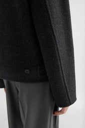 Lightweight Textured Wool Jacket