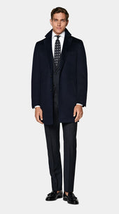Navy Overcoat