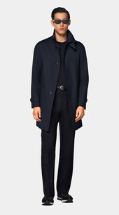 Navy Raincoat
