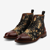 The Jack Dress Boot In Eden Cognac