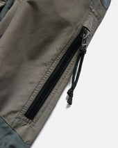 CASCADE OUTDOOR PROTECTION SYSTEM HOODED SHELL - BARELY SAGE / BLUESTONE WATER-REPELLENT 60/40 MOUNTAIN CLOTH