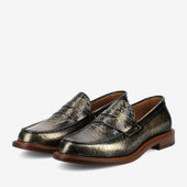 The Jack Penny Loafer in Gilded Gold