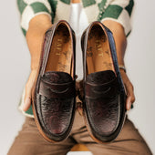 The Jack Penny Loafer In Cordovan