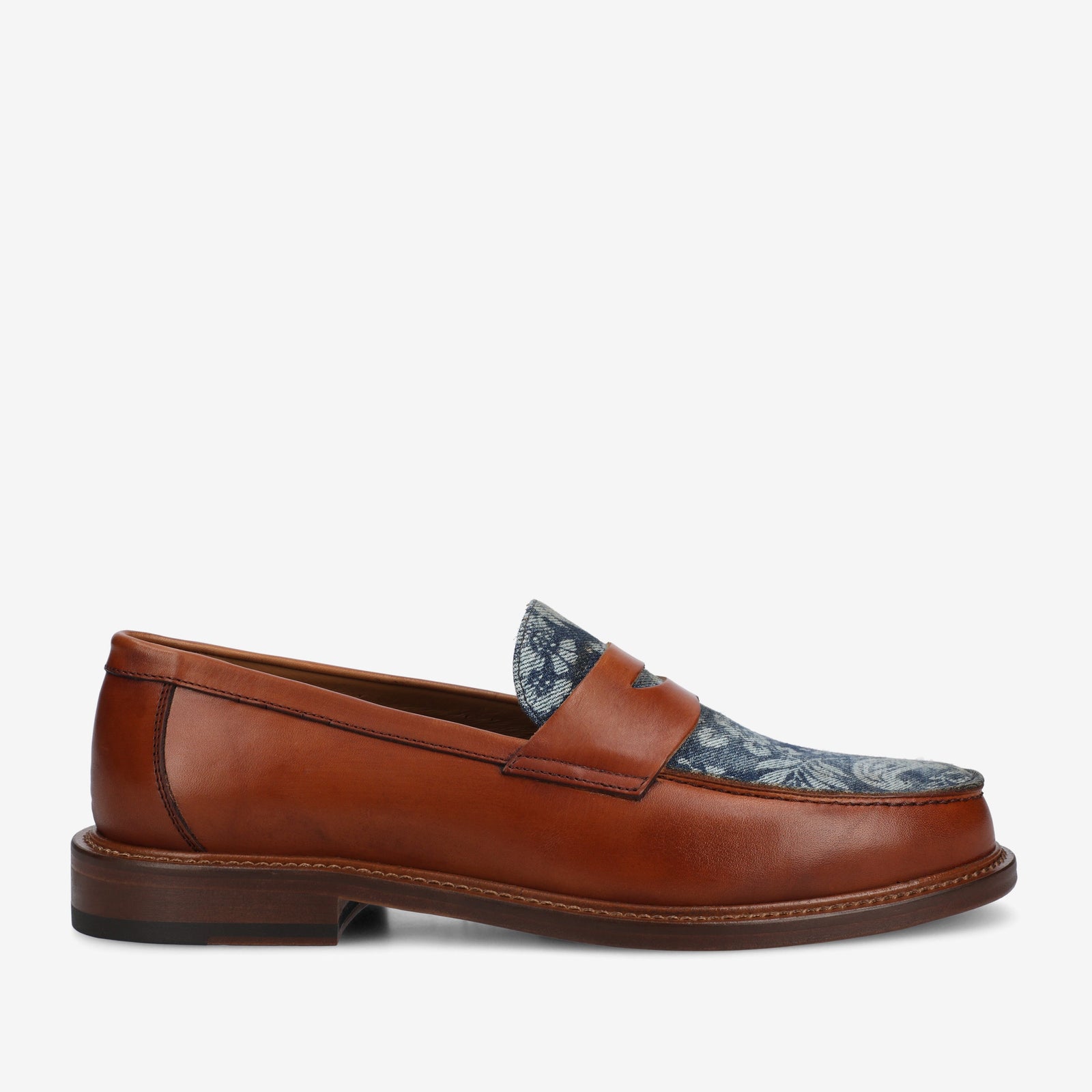 The Jack Penny Loafer In Washed Floral