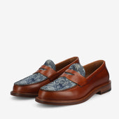 The Jack Penny Loafer In Washed Floral