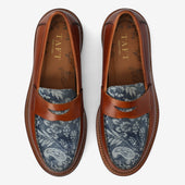 The Jack Penny Loafer In Washed Floral