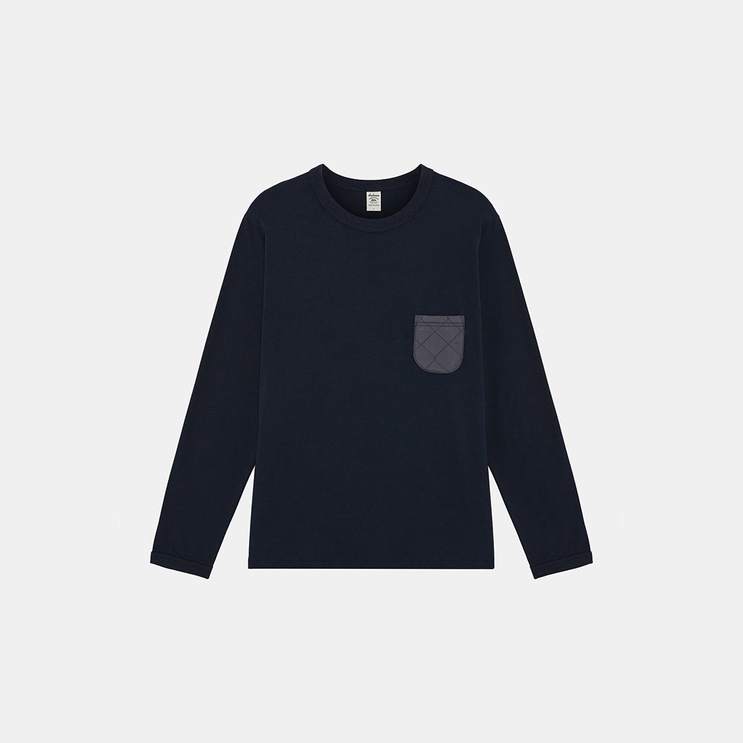 Jackman Lightweight Quilt Pocket L S Tee