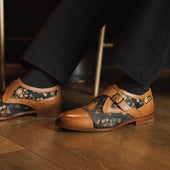 The Jack Monk Strap In Eden Cognac