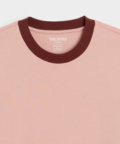 Cropped Portuguese Jersey Ringer Tee