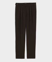 Italian Gabardine Single Belt Gurkha Trouser