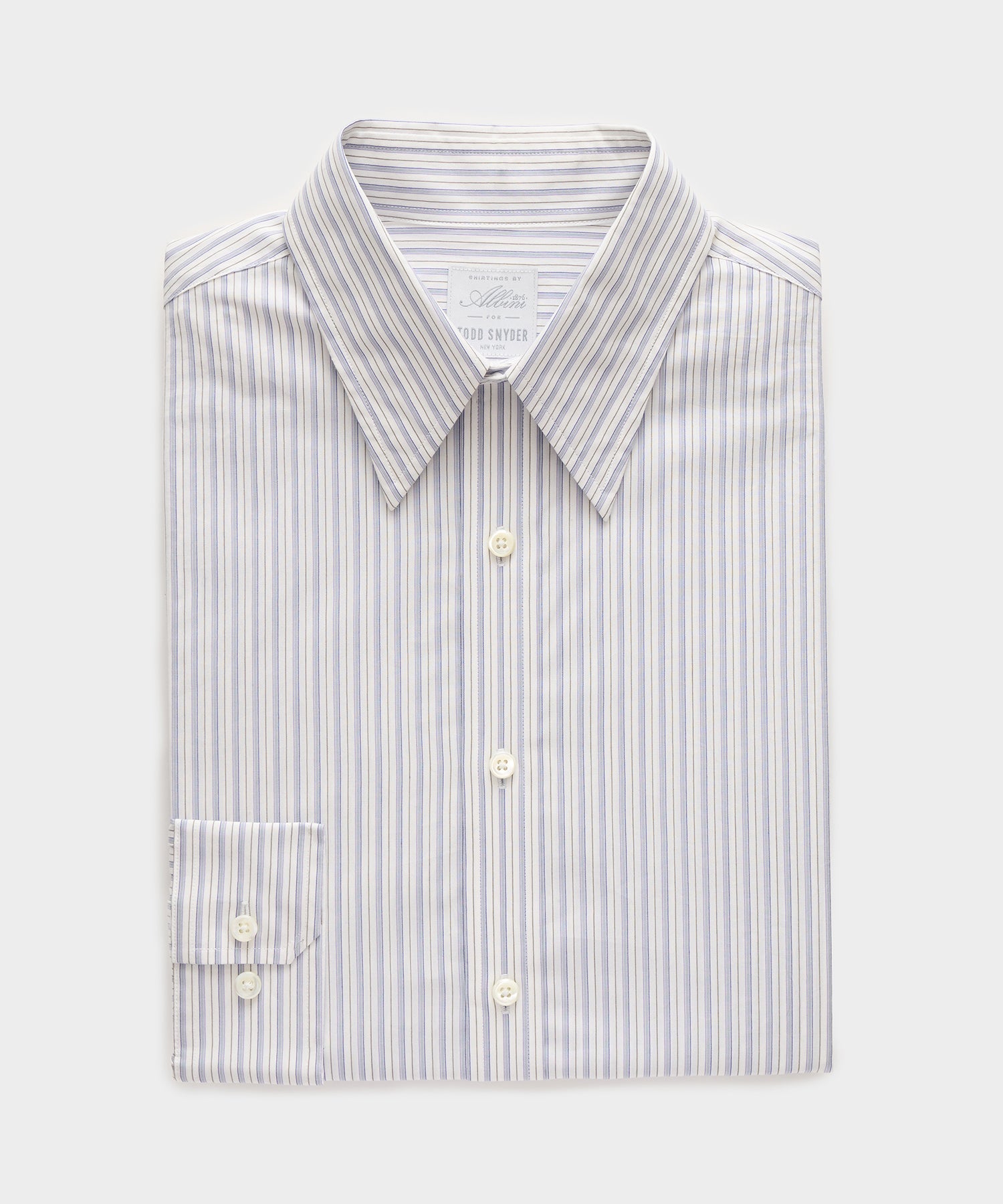 Poplin Long Point Collar Dress Shirt
