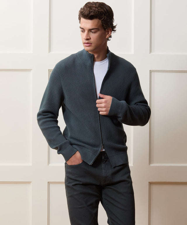 Beechwood Full-Zip Sweater