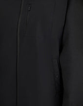 Double Face Interlock And 2 Layer Windstopper Hooded Jacket