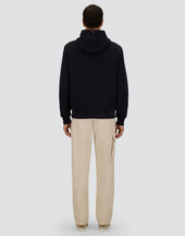 Resort Knit Effect Interlock And Travel Nylon Ponente Jacket