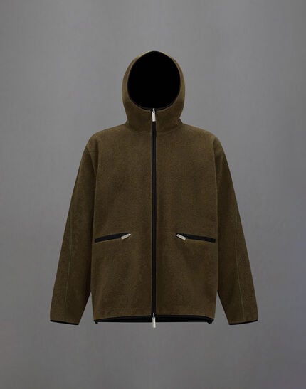 Laminar Sweatshirt In Polar Fleece And Extra Light Stretch Padded