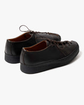 Banana Shoe Dark Brown Grain Leather