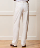 Relaxed Selvedge Jean in Distressed White