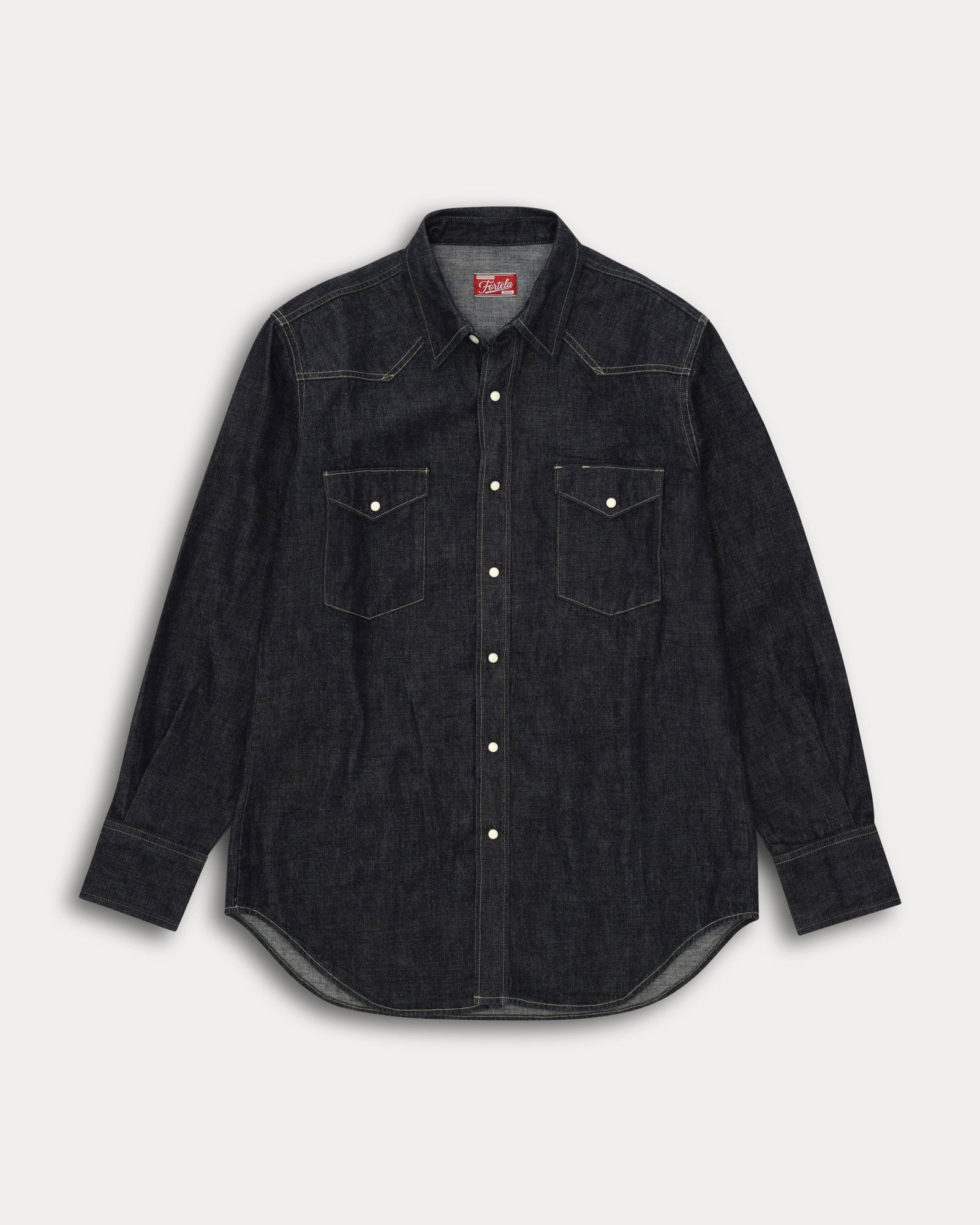 Jennyblu Camicia In Indigo Rinse