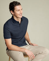 Pique Polo White