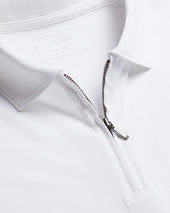 Zip Neck Jersey Polo