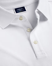 Long Sleeve Pique Polo