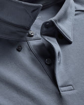 Long Sleeve Smart Cotton Polo