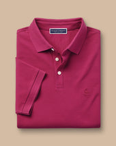 Tyrwhitt Pique Polo Bright Pink