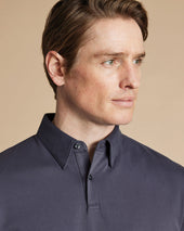 Smart Cotton Polo Dark