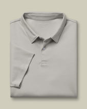 Smart Cotton Polo Grey