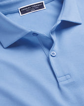 Smart Pique Polo Cornflower