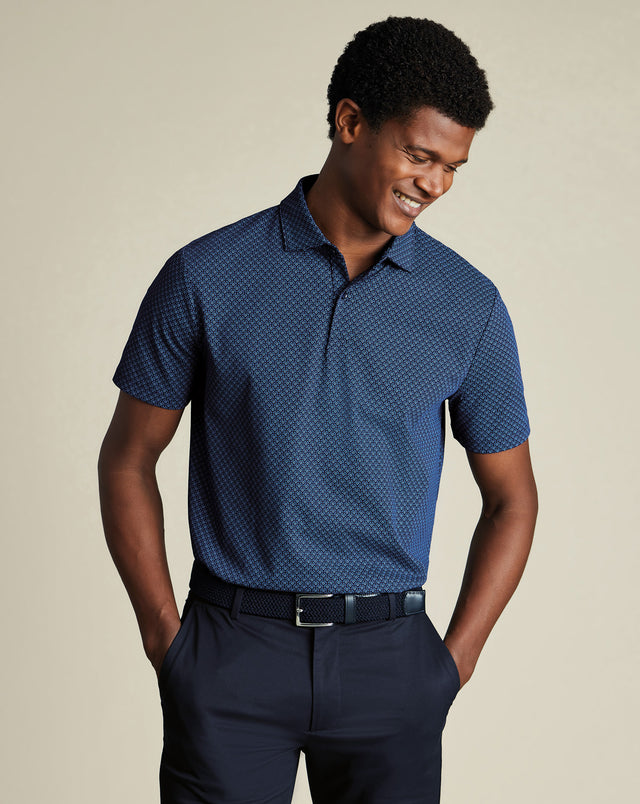 Performance Polo - Navy Multi