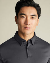 Smart Cotton Polo Grey