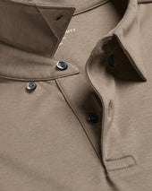 Smart Cotton Polo Mocha
