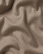 Long Sleeve Smart Cotton Polo Mocha
