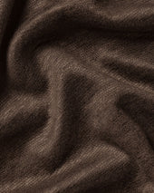 Pure Linen Polo Brown