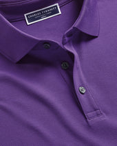 Pique Polo Purple