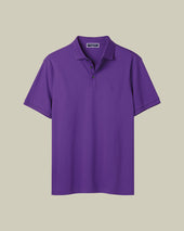 Pique Polo Purple