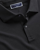 Long Sleeve Smart Pique Polo
