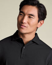 Long Sleeve Smart Pique Polo