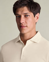 Long Sleeve Smart Pique Polo
