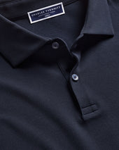 Long Sleeve Smart Pique Polo