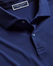 Long Sleeve Smart Pique Polo