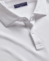 Long Sleeve Smart Pique Polo